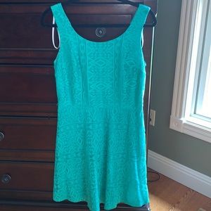 Alyx Dress, Green, Fitted at Waist, Size 8